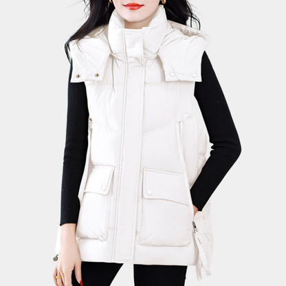 Gilet Femmes Épais et Chauffant pour Hiver