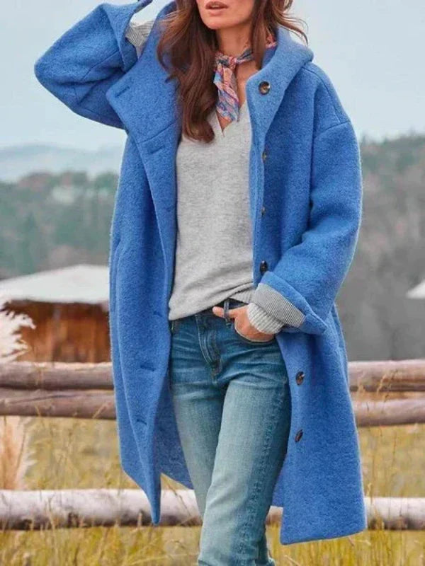 Manteau Femme Chaud Confortable Coupe Classique