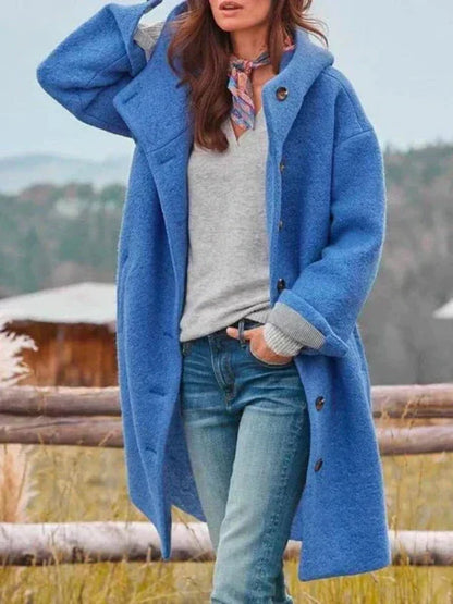 Manteau Femme Chaud Confortable Coupe Classique
