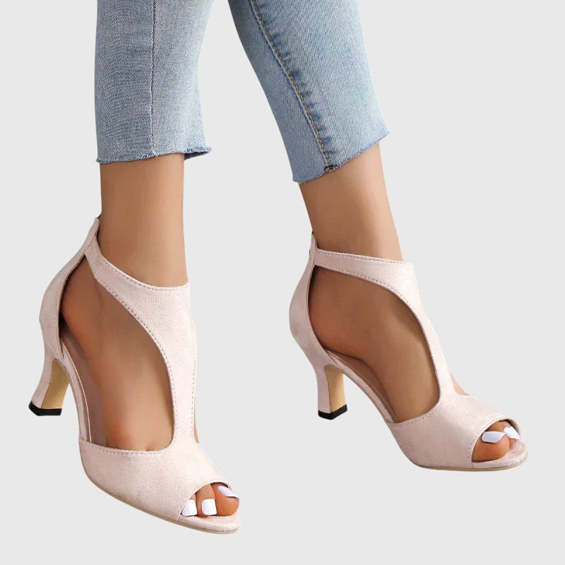 Sandales Femme décolletées Printemps avec Ouvrage Dentelle