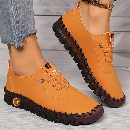 Bottines Cuir Rose Femmes Élégantes