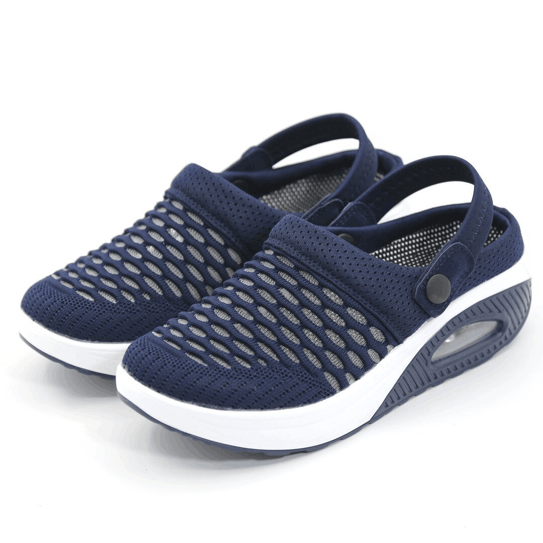 Chaussures Orthopédiques Femme Respirantes Semelle Coussin d’Air