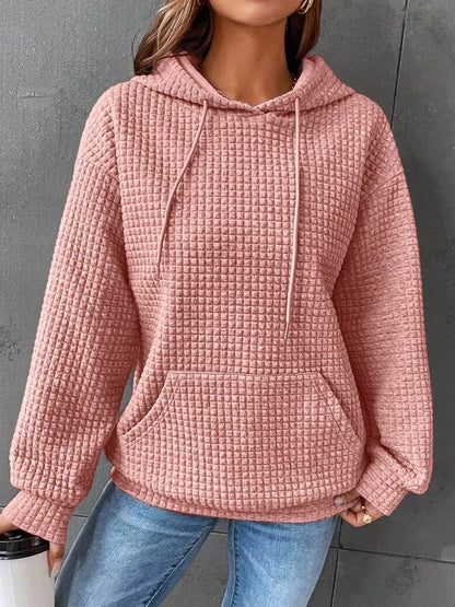 Sweat À Capuche Matelassé Pour Femme | Manches Longues