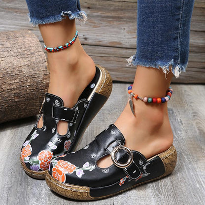 Chaussons Fleurs Doux pour Femmes