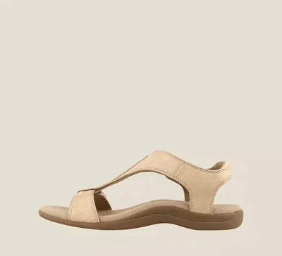 Sandales Femme Cuir Brides Ajustables Confort Ergonomique