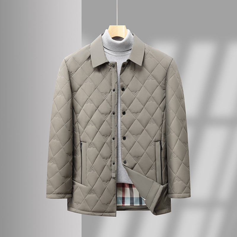 Veste Hiver Homme Col Montant et Imperméable