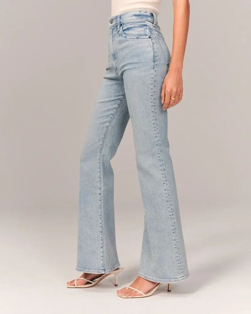 Jean Haut de Gamme Taille Haute pour Femme