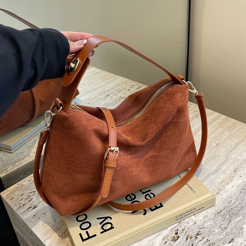 Sac Épaule Cuir Femme Élégant avec Poignée et Compartiment Intérieur - PanierRoyale