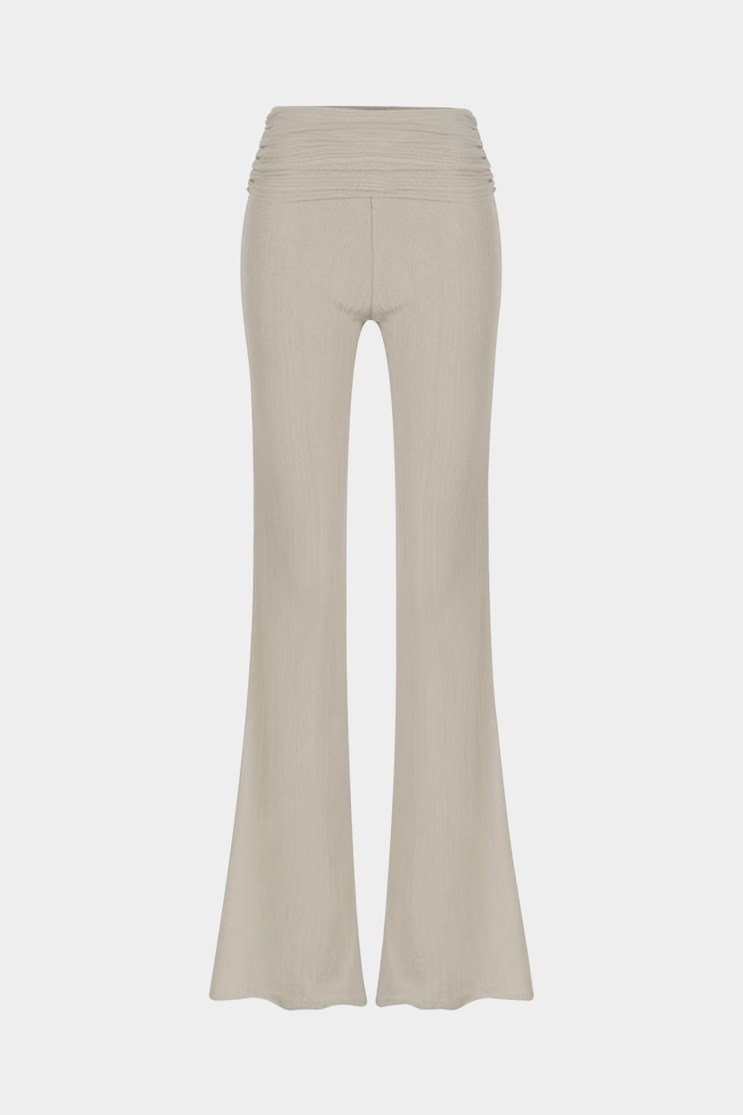 Ensemble Deux Pièces Élégant Top Corsage et Pantalon Flare