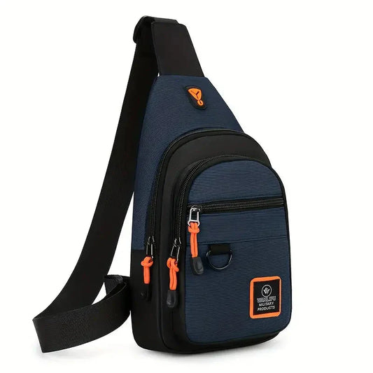 Projet Paris™ – Sac Bandoulière Homme Nylon Résistant avec Confort Ajustable-1