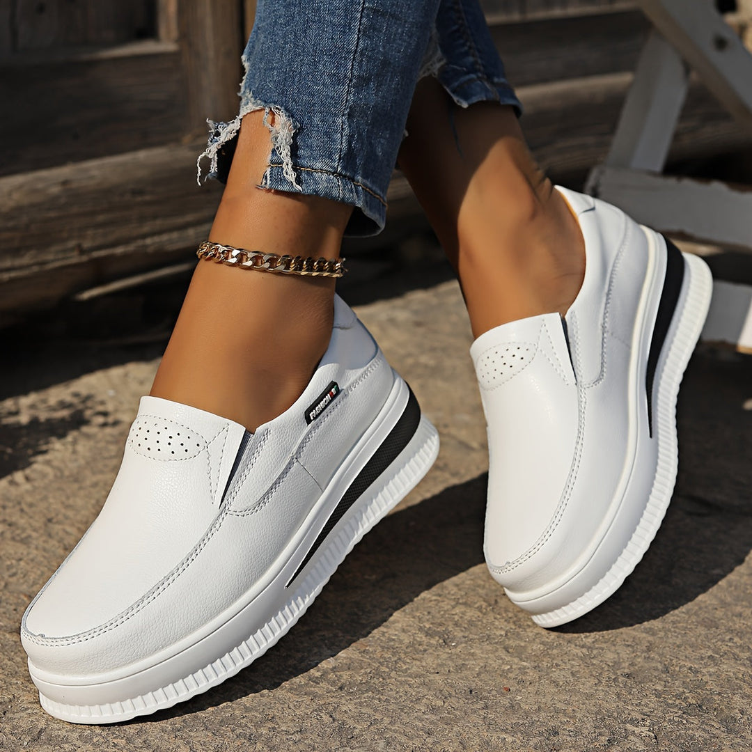 Chaussures Plates-Formes Féminines et Confortables → Chaussures Talons Plats Femmes Confort et Élégance