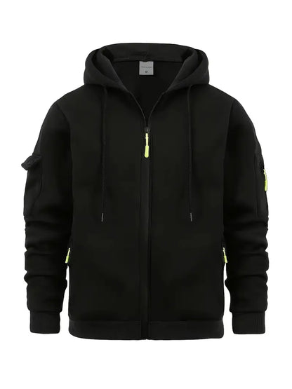 Sweat à Capuche Homme Moderne avec Poches