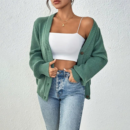Cardigan Femme Hiver Manches Longues Doux et Chaud