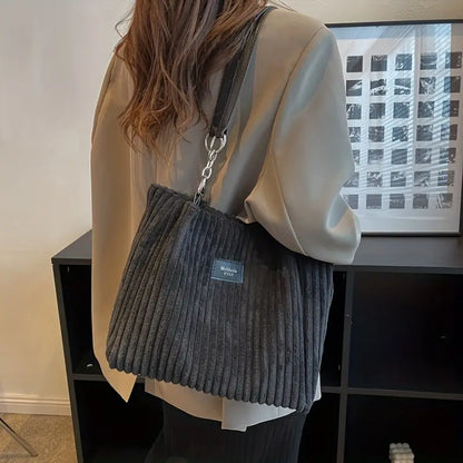 Sac cabas Femme Similicuir Texturé Anse Chaîne