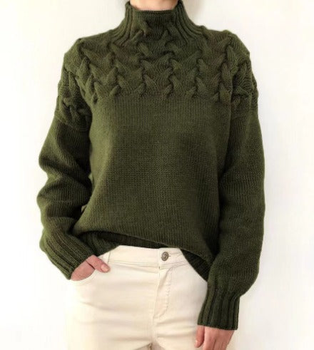 Pull Femme Laine Merino Chaud et Élégant