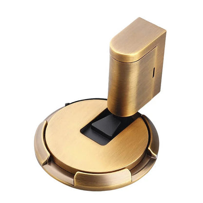 Stoppe-Porte Chromé Design et Robuste pour Intérieur Moderne
