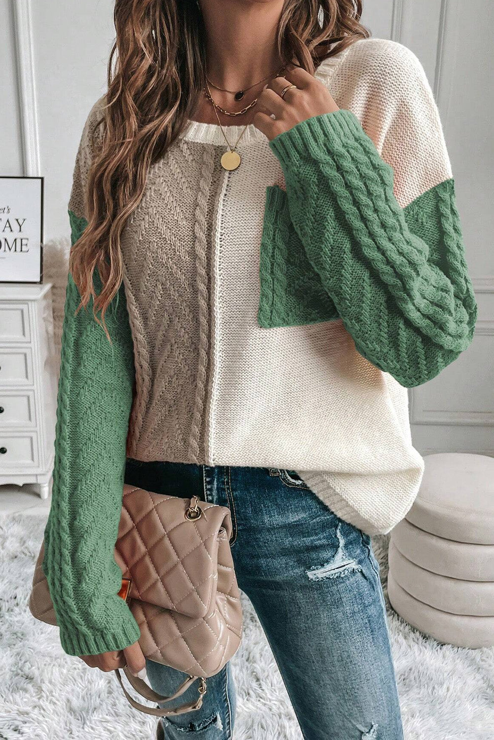 Pull Femme Décontracté Couleurs Tendances - PanierRoyale