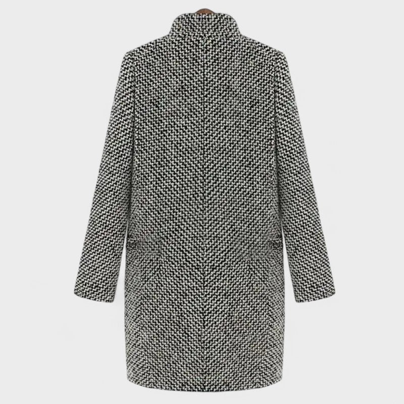 Manteau Femme Laine Double Boutonnage Coupe Classique