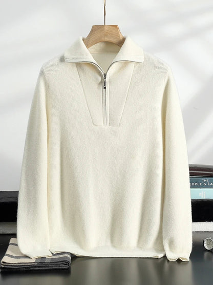 Pull Homme Laine Chaud et Épais pour Hiver