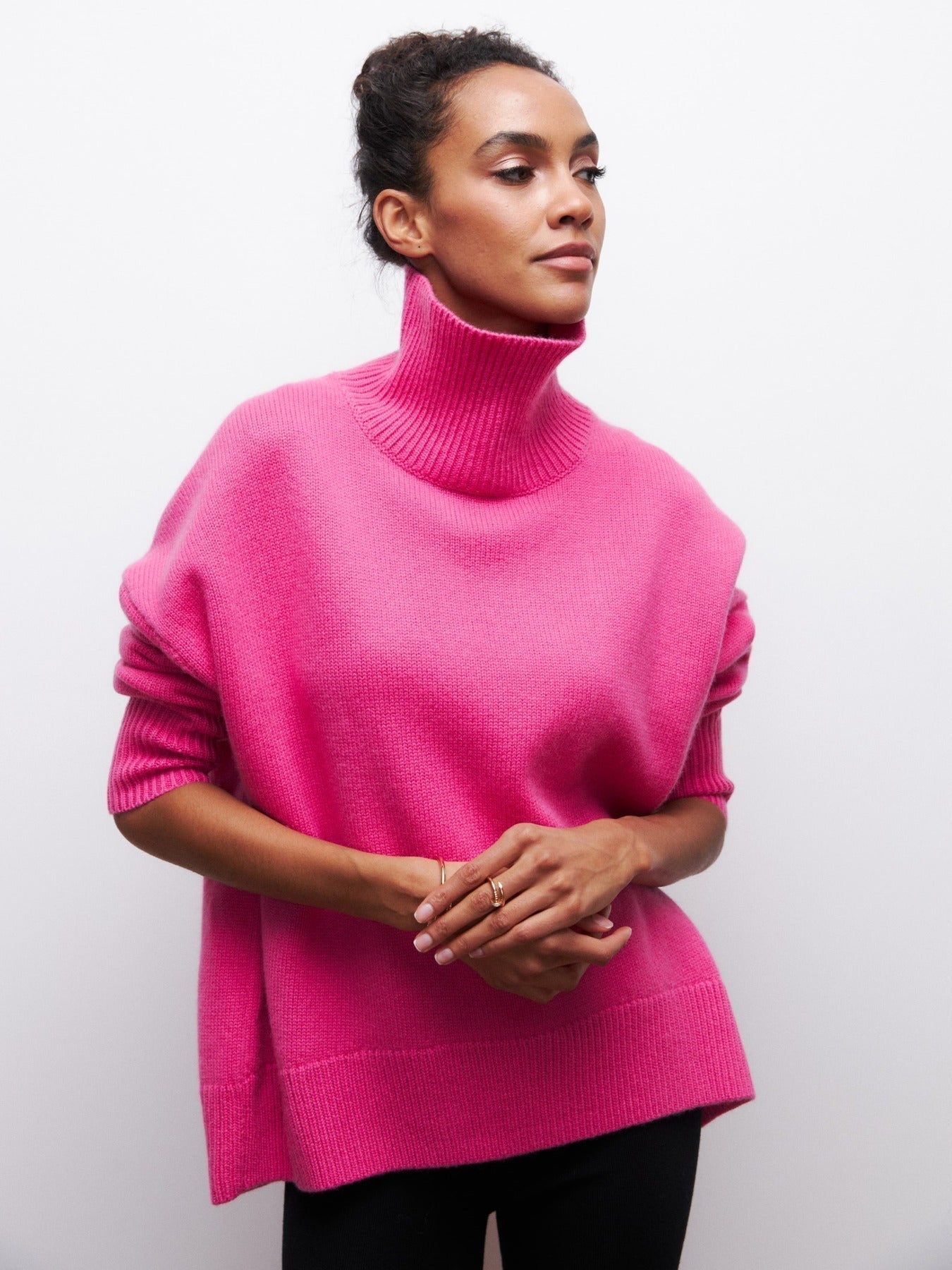 Pull Femme Tricoté Chaud et Doux