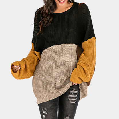 JACQUELINE - Pull Chaleureux à Col Rond pour Femmes