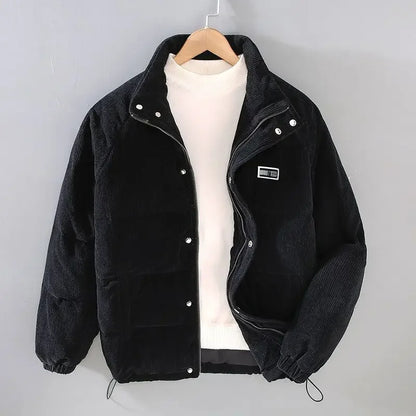 Veste Hiver Homme Matelassée Manches Longues