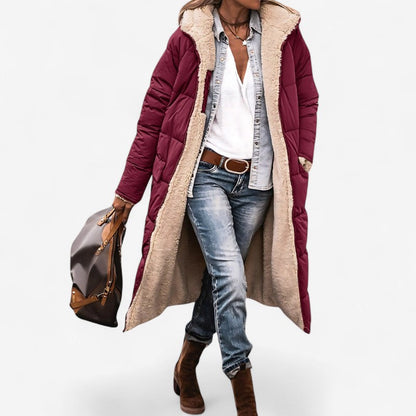 Veste Femme Chic avec Manches Longues et Poches Pratiques
