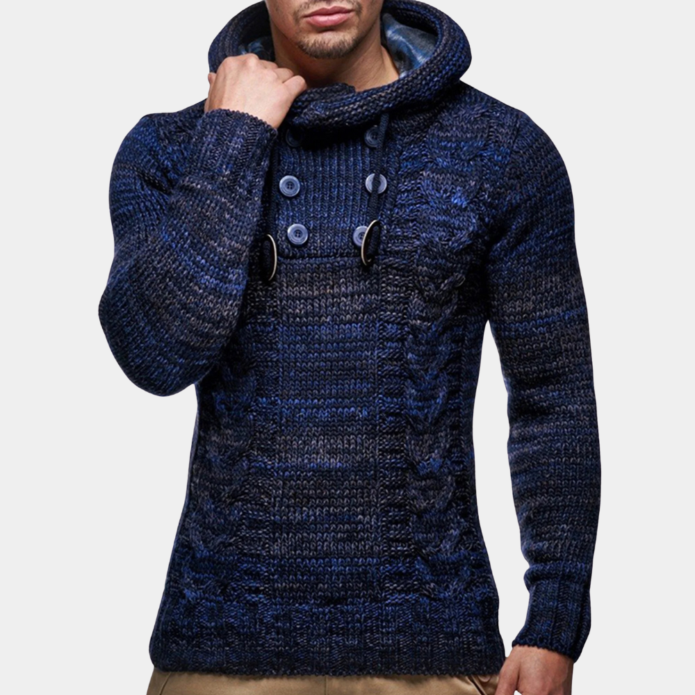 BRUCE - Sweat à Capuche Tendance pour Hommes