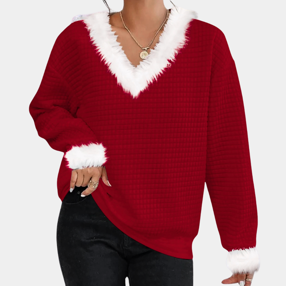 Pull de Noël Femme Chic et Élégant - PanierRoyale