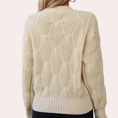 SONA - Pull Élégant Chaud pour Femme