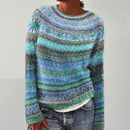 Pull Féminin Décontracté Chic Tribale