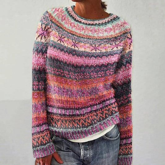 Pull Féminin Décontracté Chic Tribale - PanierRoyale