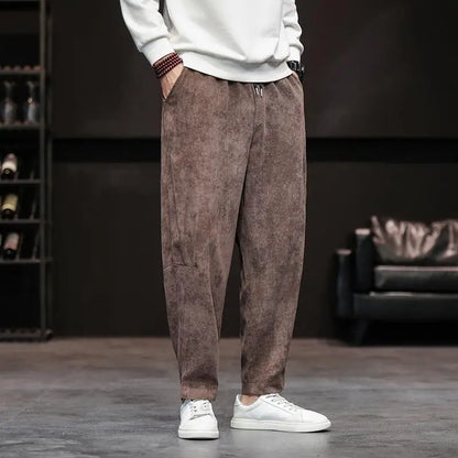 Pantalon Homme Décontracté Jambe Large