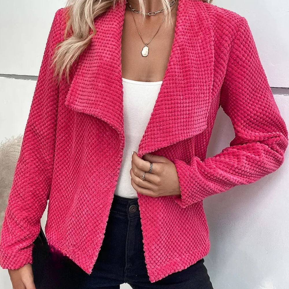 FENELLA - Veste Élégante à Col Revers pour Femmes