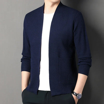 Blazer Homme Jacquard Élégant Motif Discrét