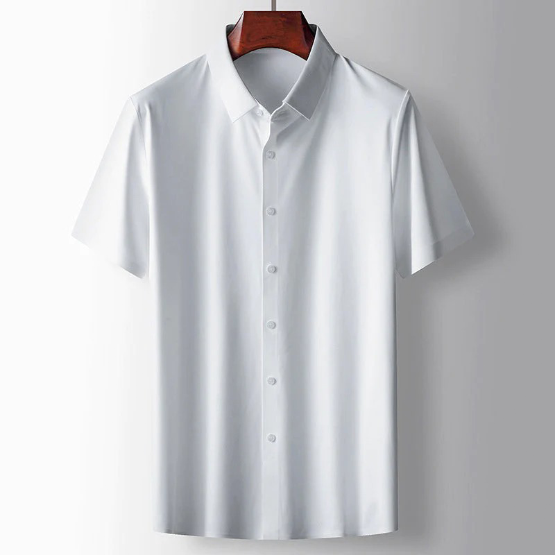 Chemise Homme Classique en Coton pour Bureau et Week-end