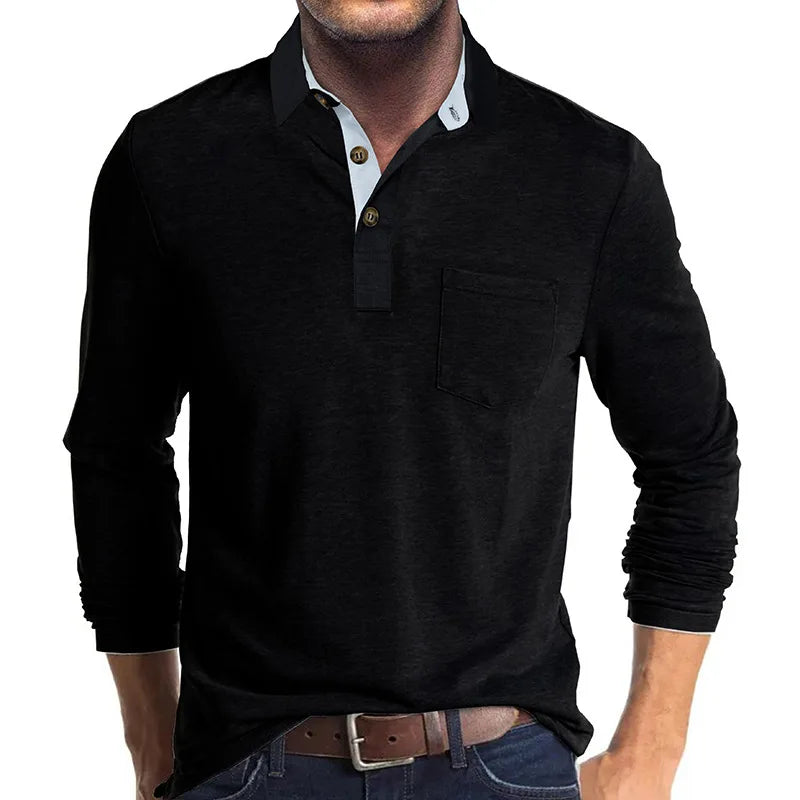 Chemise Homme Manche Longue Classique - BerlinGlamour
