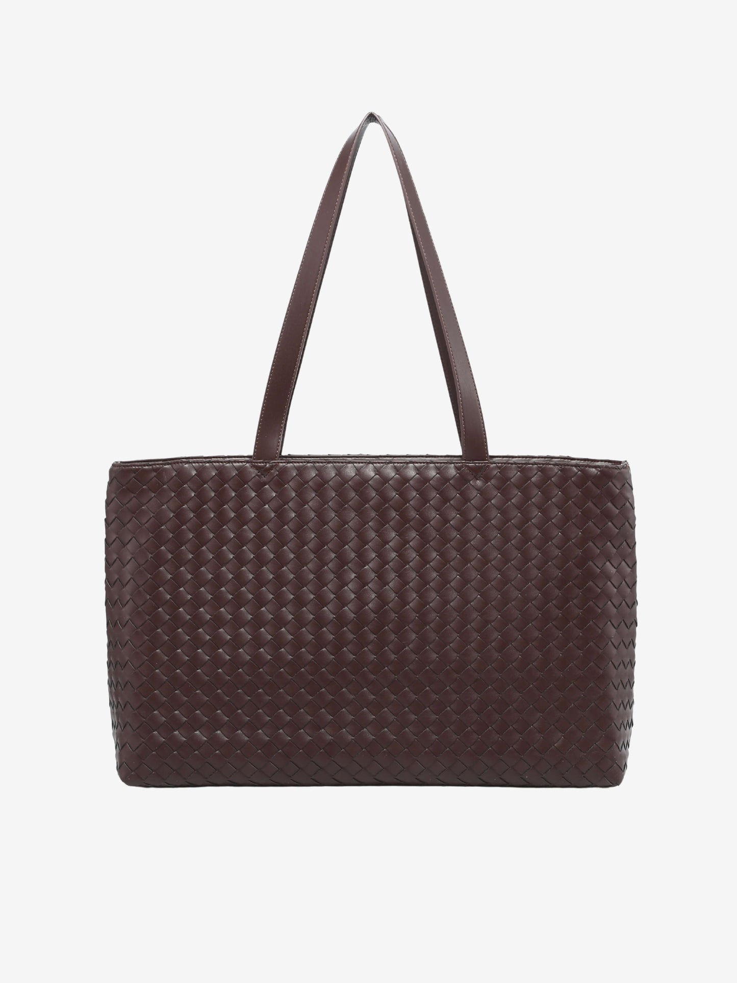 Sac à Main Grand Tote Femme en Cuir Végétal avec Fermeture Éclair - BerlinGlamour