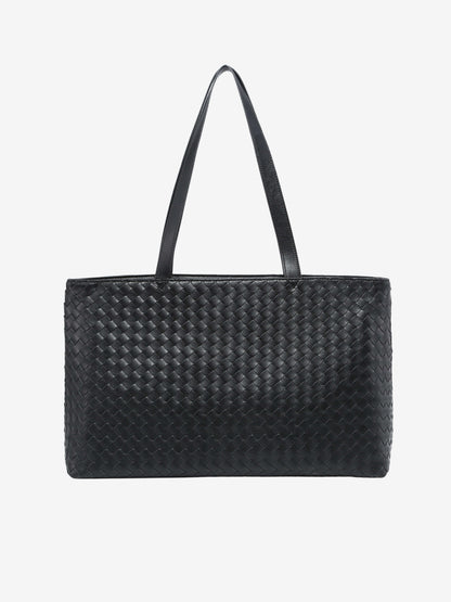 Sac à Main Grand Tote Femme en Cuir Végétal avec Fermeture Éclair