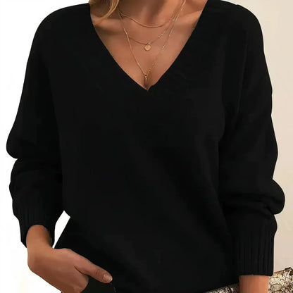 Pullover Femme à Manches Longues Confortable et Élégant - PanierRoyale