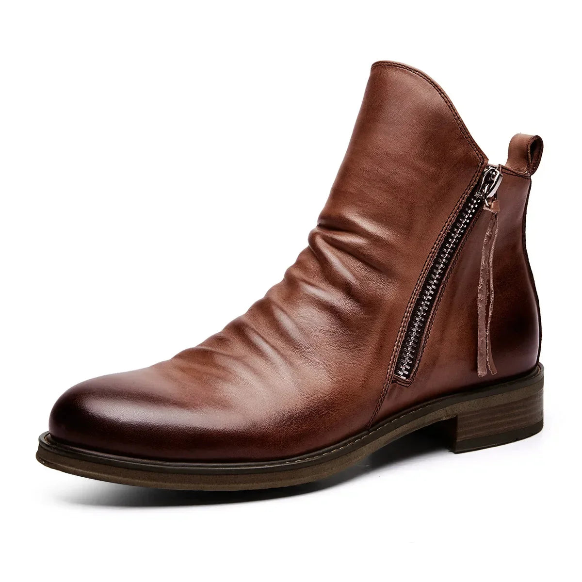 Bottes Chelsea Homme Élégantes en Cuir