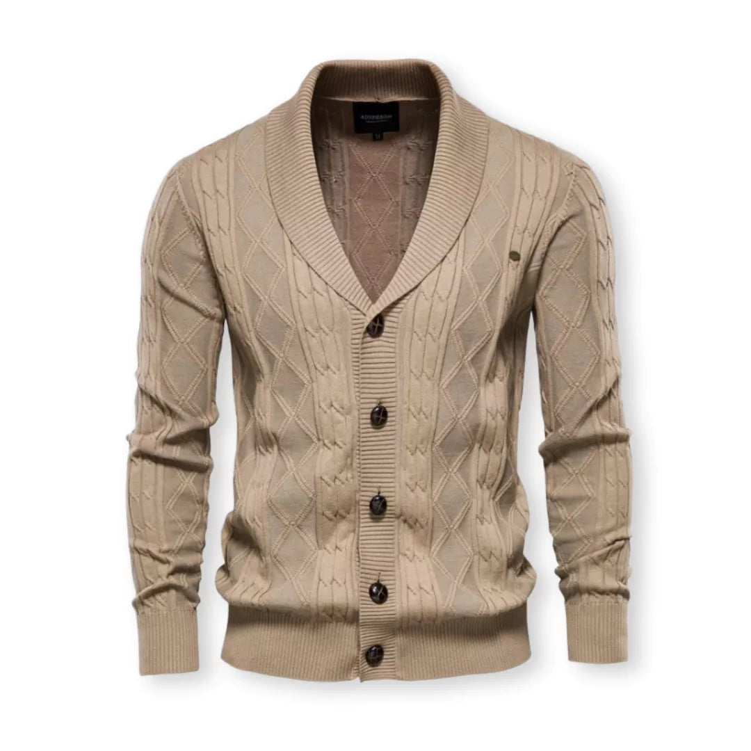 Pull Homme Col Roulé Élégant Classique