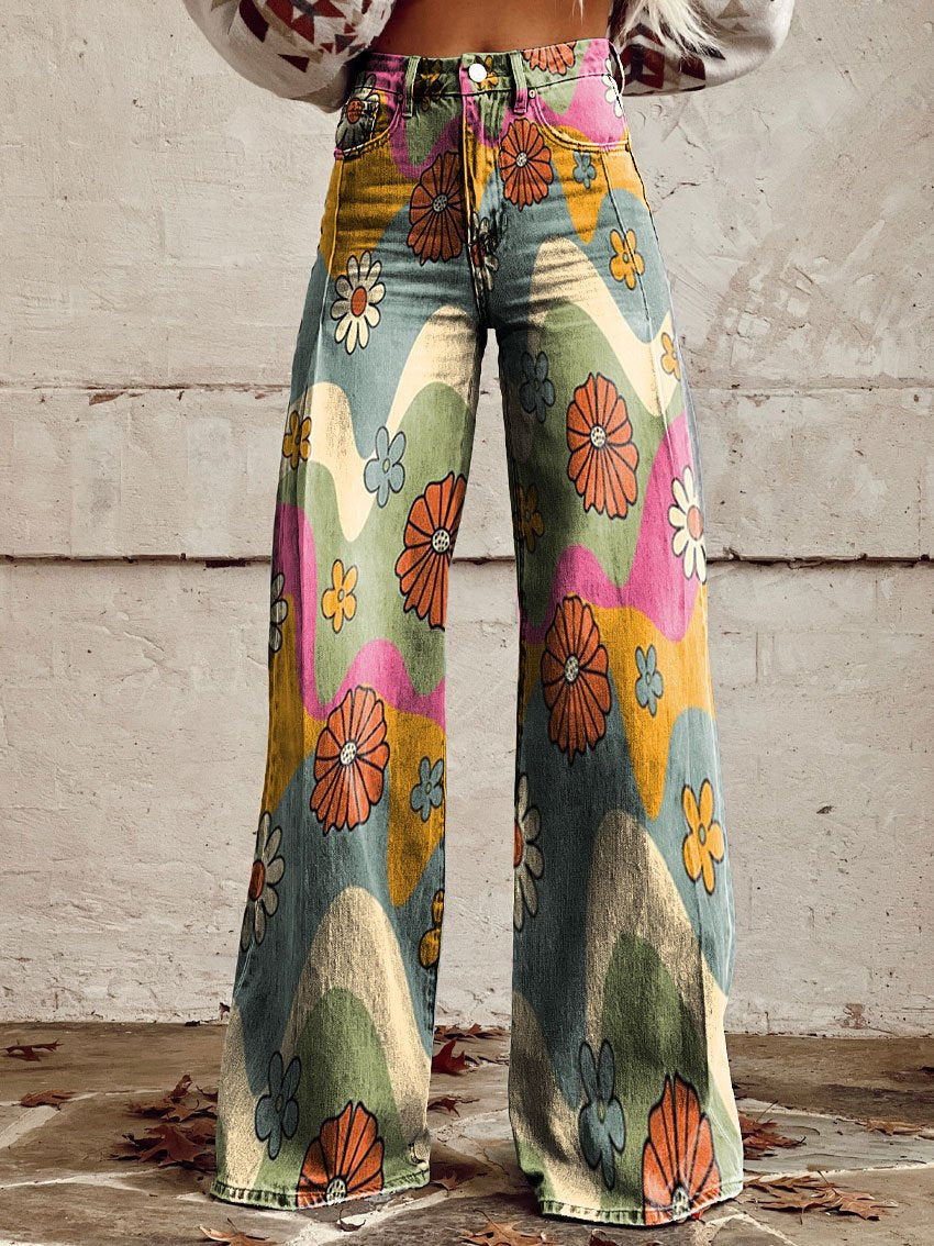 Pantalon Femme Large et Confortable