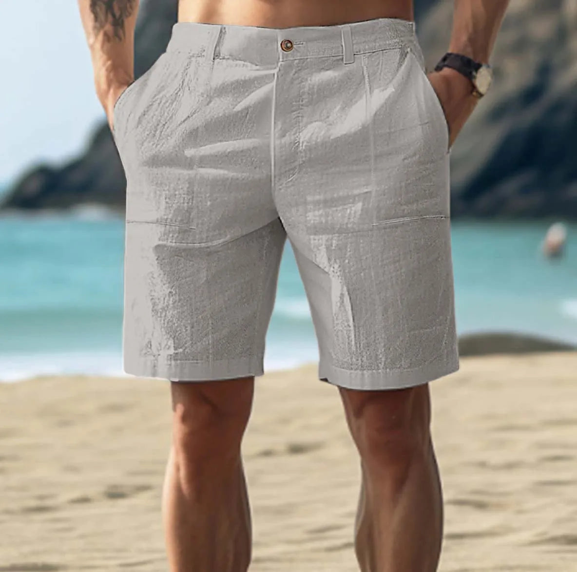 Short de plage homme léger et confortable