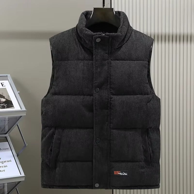 Gilet Homme Velours Chic et Confortable