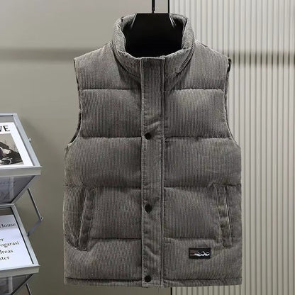 Gilet Homme Velours Chic et Confortable