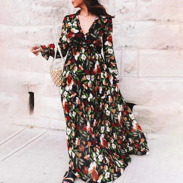 Robe Plage Florale Été pour Femme