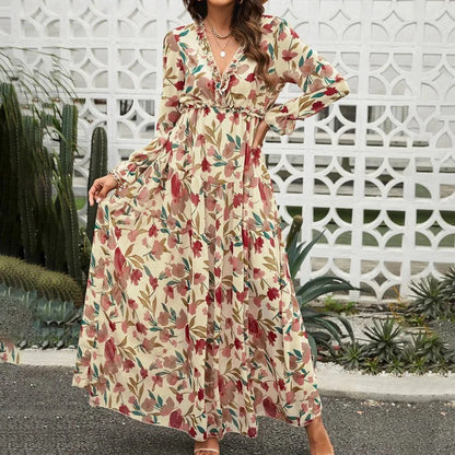 Robe Plage Florale Été pour Femme