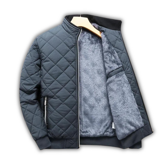 Blouson Homme Matelassé Doublé Polaire - BerlinGlamour