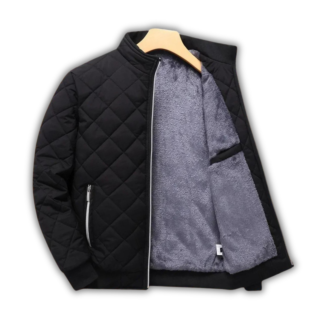 Blouson Homme Matelassé Doublé Polaire